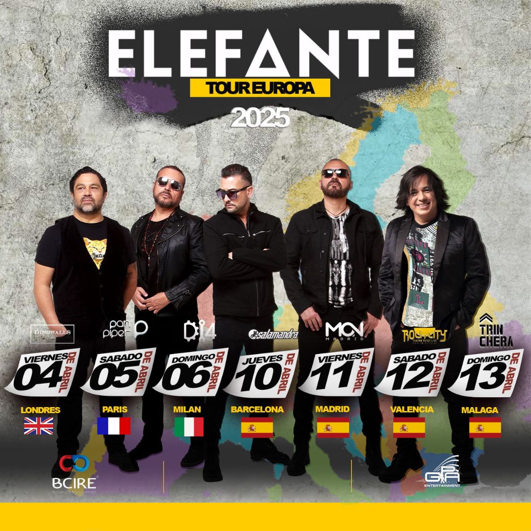 Elefante Europa Tour